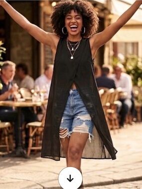 The Ultimate Sunset Overlay Tunic — A Capsule Wardrobe Must Have for Summer